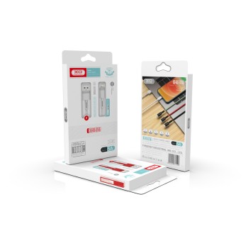 XO cable NB-Q166 USB - microUSB 1.0 m 5A white