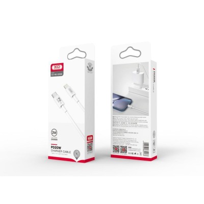 XO NB-Q189B ΚΑΛΩΔΙΟ ΦΟΡΤΙΣΗΣ 20W Charger Cable PD ΣΕ LIGHTNING, 2m