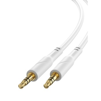 XO NB-R271 ΚΑΛΩΔΙΟ ΗΧΟΥ 3.5MM TO 3.5MM, 1M, ΑΣΠΡΟ