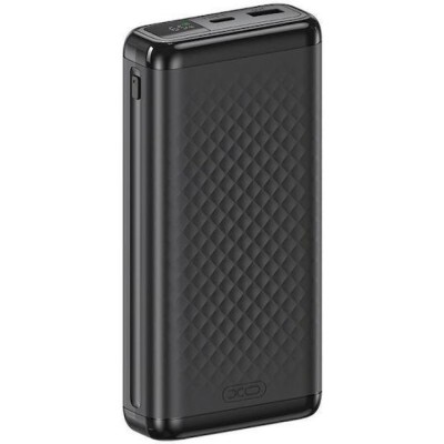 XO PB309, POWERBANK ΓΡΗΓΟΡΗΣ ΦΟΡΤΙΣΗΣ, 20000mAh, 22,5W, ΜΑΥΡΟ