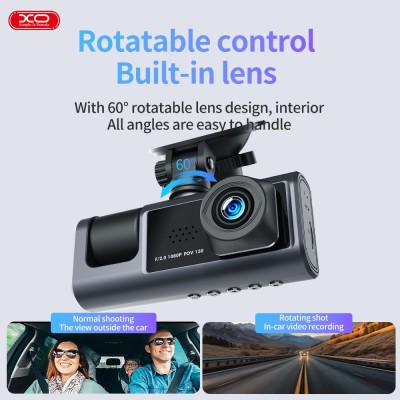 XO XJ03 Εμπρός και πίσω διπλή βιντεοκάμερα 1080 HD