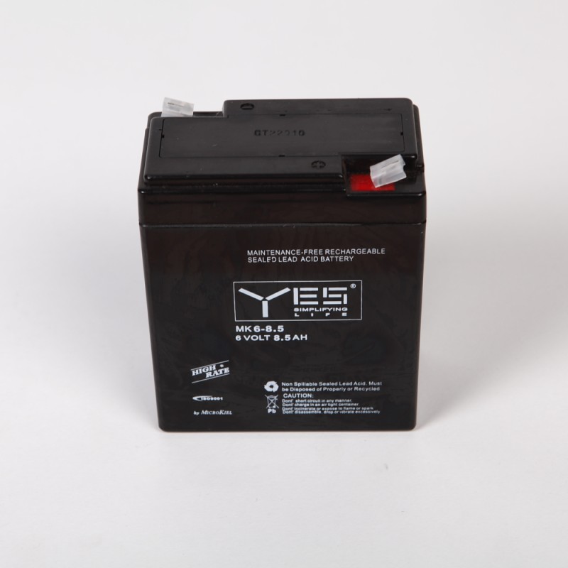 YES  ΜΠΑΤΑΡΙΑ ΜΟΛΥΒΔΟΥ  6V  8.5ah