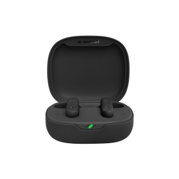 Wave Flex, True Wireless Ear-Buds Headphones, Black