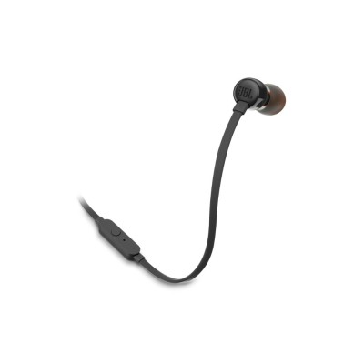 T110E, In-Ear Headphones, Black