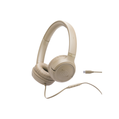JBL Tune 530C, On-Ear Wired Headphones, Black