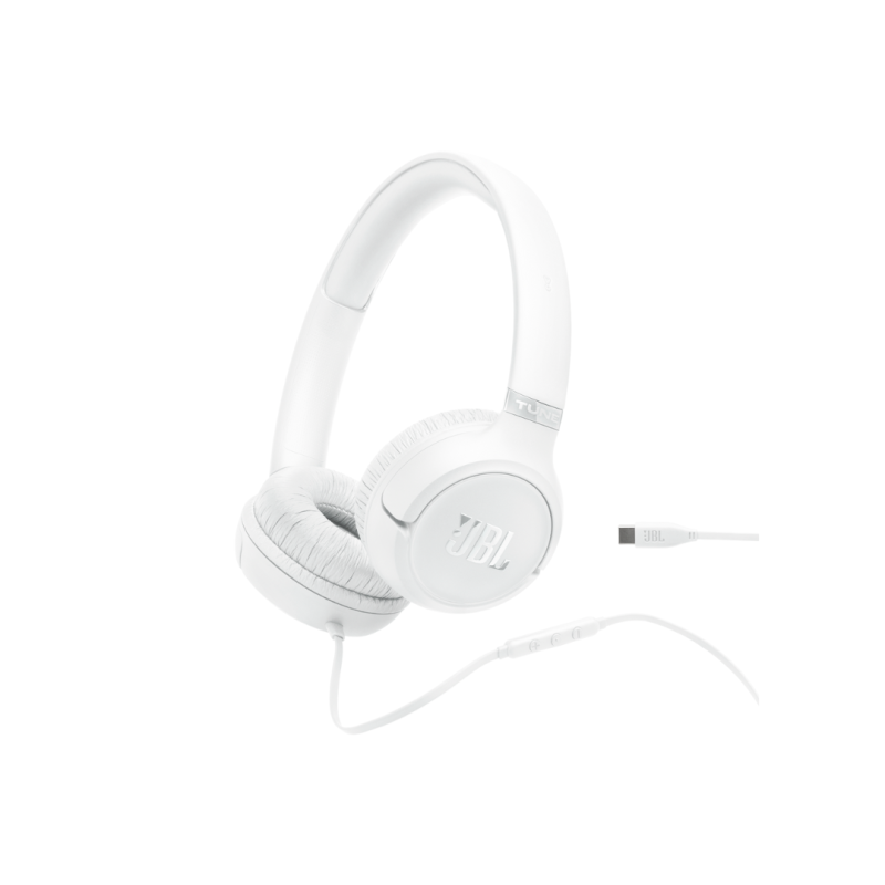 JBL Tune 530C, On-Ear Wired Headphones, Beige