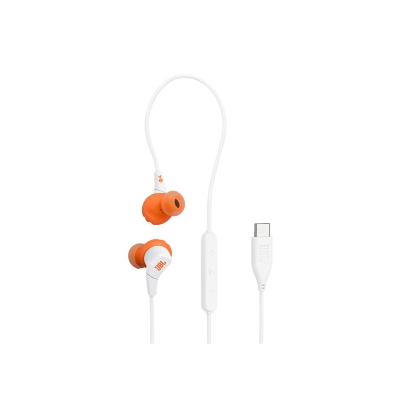 JBL Endurance RUN 3, In-Ear Sport Headphones, USB-C, Black