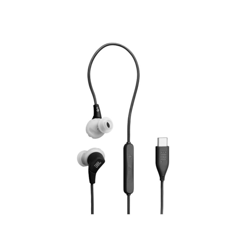 JBL Endurance RUN 3, In-Ear Sport Headphones, USB-C, White