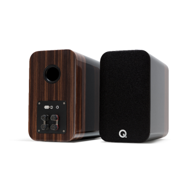 Concept 300, Bookshelf Speakers with stand, Black/Rosewood