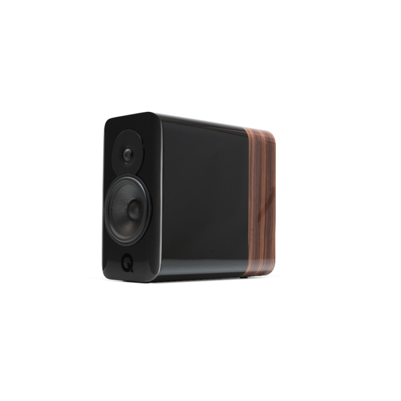 Concept 300, Bookshelf Speakers with stand, Black/Rosewood