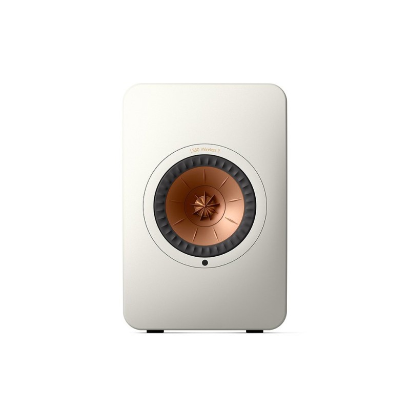 KEF LS50 Wireless II HiFi Speakers, White