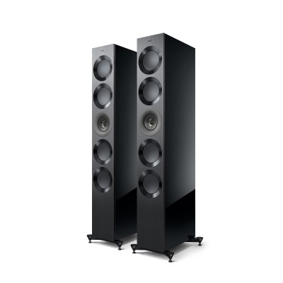 Reference 5 Meta , High End Floorstanding Speakers, Satin Walnut/Silver
