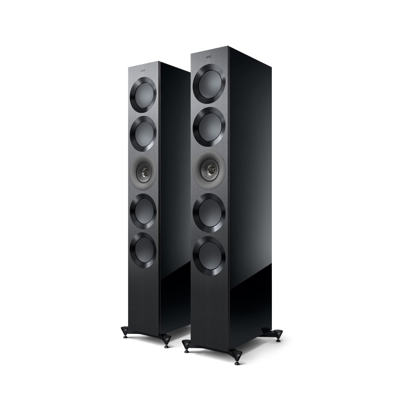 Reference 5 Meta , High End Floorstanding Speakers, Satin Walnut/Silver
