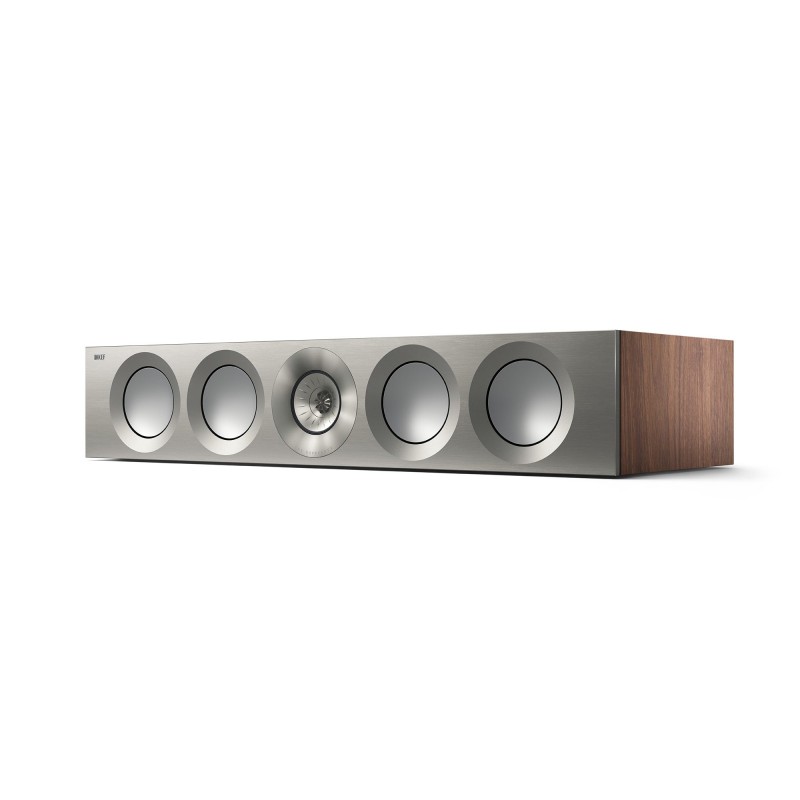 Reference 4C Center Meta , High End Center Speaker, High Gloss Walnut/Silver