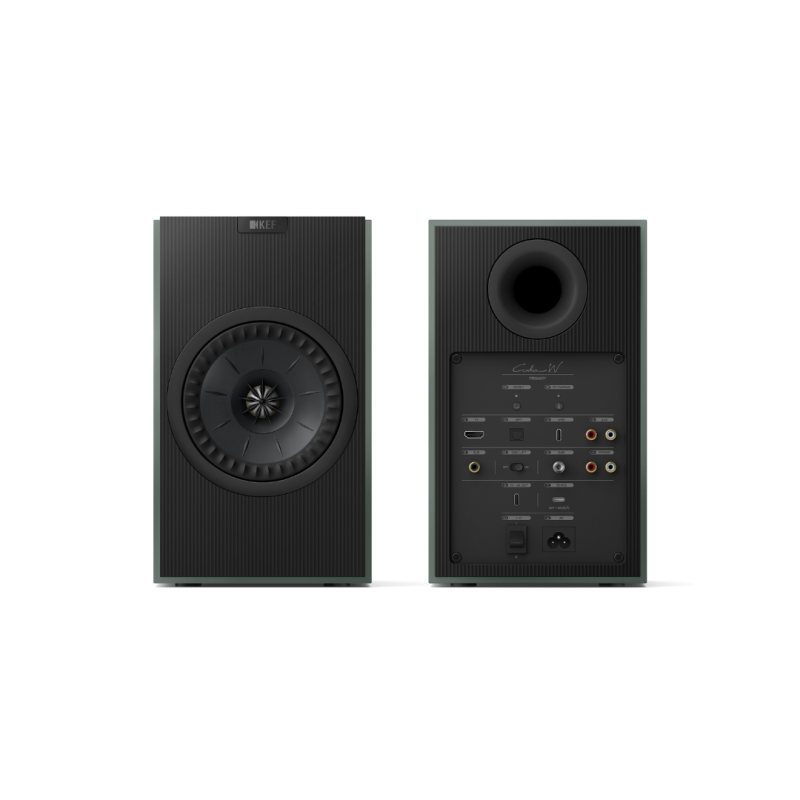 KEF Coda W Bluetooth Speaker, Walnut